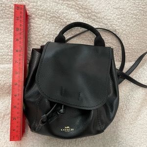 Coach mini backpack